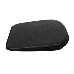 Carpoint Coussin de Siège de Luxe Leather Look - Noir