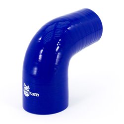 Bonrath Durite Silicone réducteur coudé 90 degré - Longueur: 50mm - Ø76>70mm