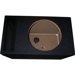 Necom MDF Caisson Vide pour Subwoofer 10-inch/25cm 1x connexion