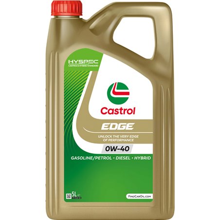 Castrol Huile Moteur Edge 0W-40 5-litre