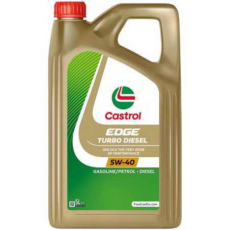 Castrol Huile Moteur Edge Turbo Diesel 5W-40 5-litre