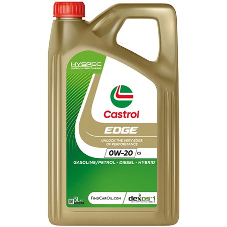 Castrol Huile Moteur Edge 0W-20 C5 5-litre