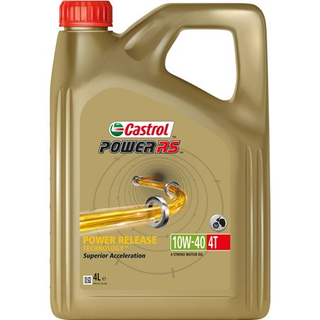 Castrol Huile Moteur Power RS 4T (4-temps) 10W-40 4-litre