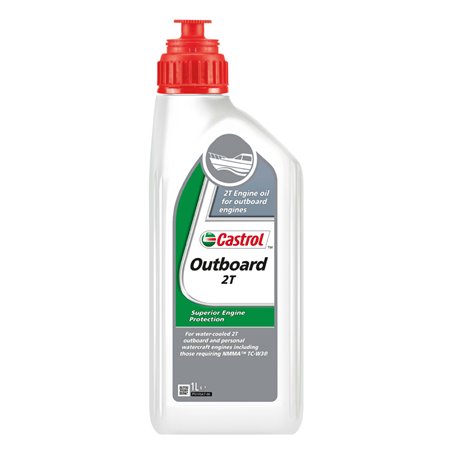 Castrol Huile hors bord Outboard 2T (2-temps) 1-litre