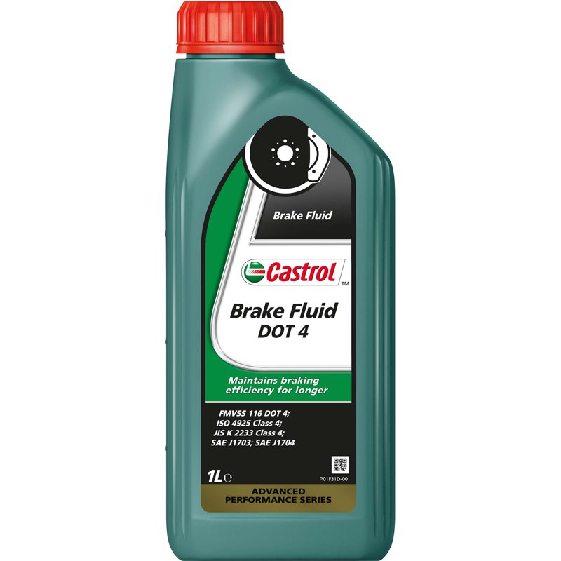 Castrol Fluide des Freins DOT 4 1-litre
