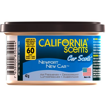 California Scents Désodorisant - Newport New Car - Canette 42gr