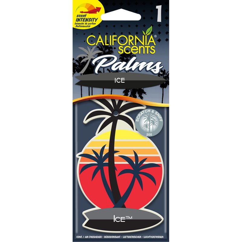 California Scents Désodorisant Palm Tree - Ice - 1 pièce