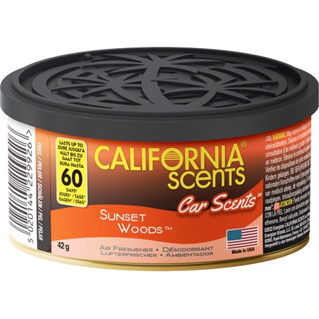 California Scents Désodorisant - Sunset Woods - Canette 42gr