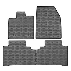 Set tapis de caoutchouc sur mesure pour BYD Atto 3 2022- (4-pièces + points de fixage)