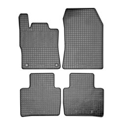 Set tapis de caoutchouc sur mesure pour Citroën C5 X 2021- (4-pièces + points de fixage)