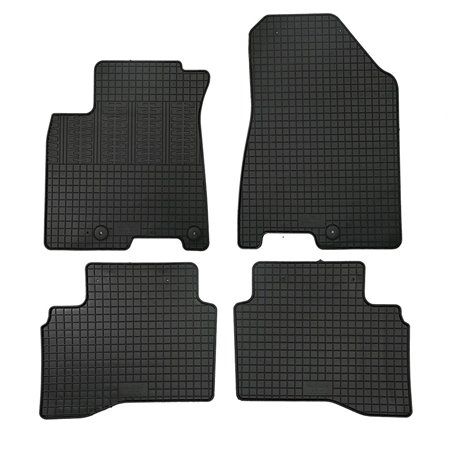 Set tapis de caoutchouc sur mesure pour Kia Niro 2016- excl. e-Niro (4-pièces + points de fixage) Set tapis de caoutchouc sur mesure pour Kia Niro 2016- excl. e-Niro (4-pièces + points de fixage)