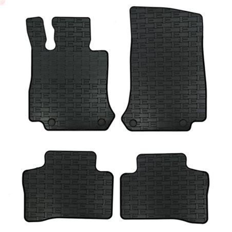 Set tapis de caoutchouc sur mesure pour Mercedes EQC (N293) 2019- (4-pièces + points de fixage) Set tapis de caoutchouc sur mesure pour Mercedes EQC (N293) 2019- (4-pièces + points de fixage)