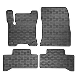 Set tapis de caoutchouc sur mesure pour Mercedes EQA (H243) 2021- (4-pièces + points de fixage)