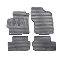 Set tapis de caoutchouc sur mesure pour Mitsubishi Lancer 2008- (4-pièces + points de fixage)