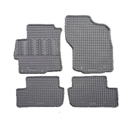 Set tapis de caoutchouc sur mesure pour Mitsubishi Lancer 2008- (4-pièces + points de fixage) Set tapis de caoutchouc sur mesure pour Mitsubishi Lancer 2008- (4-pièces + points de fixage)