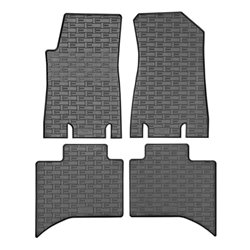 Set tapis de caoutchouc sur mesure pour Maxus ET90 Pickup 2022- (4-pièces)