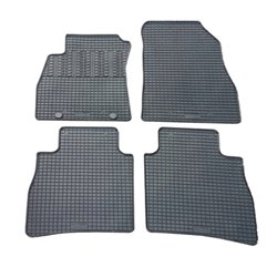 Set tapis de caoutchouc sur mesure pour Nissan Pulsar 2014- (4-pièces + points de fixage)
