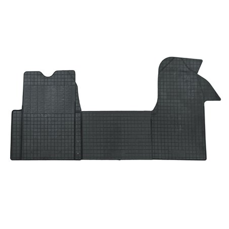 Set tapis de caoutchouc sur mesure pour Opel Movano & Renault Master 1998-2014 & Nissan NV400 2011- (3-pièces + points de fixage Set tapis de caoutchouc sur mesure pour Opel Movano & Renault Master 1998-2014 & Nissan NV400 2011- (3-pièces + points de fixage