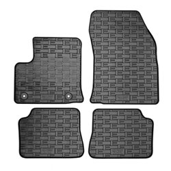 Set tapis de caoutchouc sur mesure pour Opel Mokka-e 2020- (4-pièces + points de fixage)