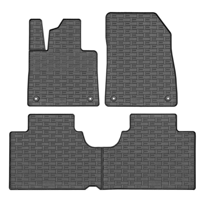 Set tapis de caoutchouc sur mesure pour Smart #1 EV 2022- (4-pièces + points de fixage)