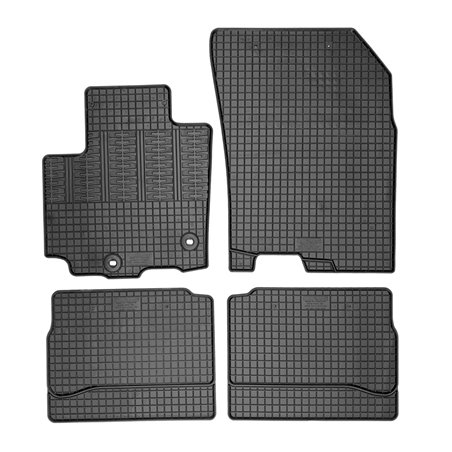 Set tapis de caoutchouc sur mesure pour Suzuki SX-4 S-Cross Hybrid 2020- (4-pièces + points de fixage)