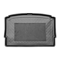 Bac de coffre 'anti-dérapant' sur mesure pour Audi A1 Sportback (GB) 2018- (plancher de chargement élevé)