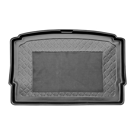 Bac de coffre 'anti-dérapant' sur mesure pour Audi A1 Sportback (GB) 2018- (plancher de chargement élevé) Bac de coffre 'anti-dérapant' sur mesure pour Audi A1 Sportback (GB) 2018- (plancher de chargement élevé)