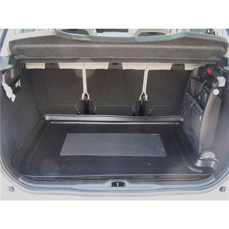 Bac de coffre 'anti-dérapant' sur mesure pour Citroën C4 Picasso 2006-2010 (5 persons avec charette bagages) Bac de coffre 'anti-dérapant' sur mesure pour Citroën C4 Picasso 2006-2010 (5 persons avec charette bagages)