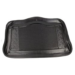 Bac de coffre 'anti-dérapant' sur mesure pour Citroën C1/Peugeot 108/Toyota Aygo 2014-