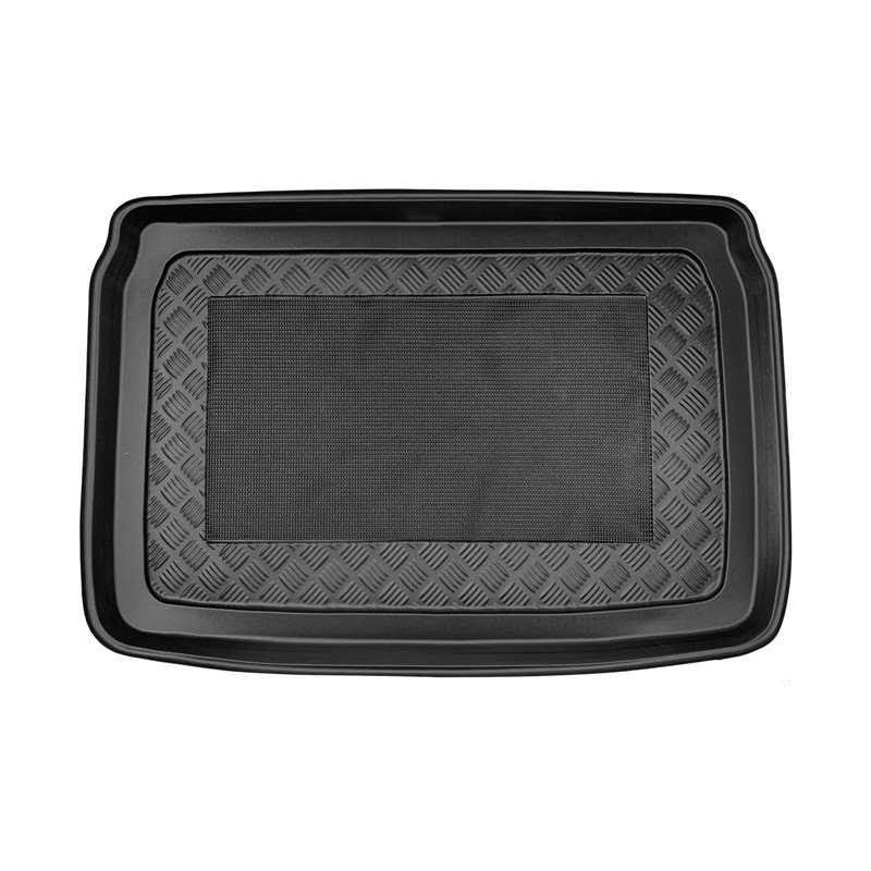 Bac de coffre 'anti-dérapant' sur mesure pour Fiat 500L 2013- excl. Living