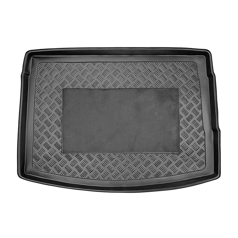 Bac de coffre 'anti-dérapant' sur mesure pour Hyundai i30 HB 2017- (Fond double)