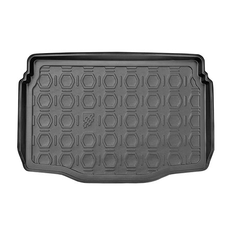 Bac de coffre 'Design' sur mesure pour Jeep Avenger (essence/electric) 2023- (plancher de chargement élevé) Bac de coffre 'Design' sur mesure pour Jeep Avenger (essence/electric) 2023- (plancher de chargement élevé)