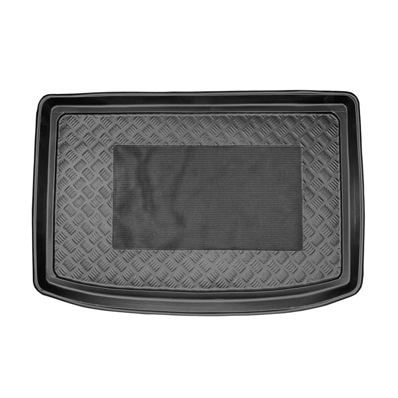 Bac de coffre 'anti-dérapant' sur mesure pour Kia Venga 2009- (plancher de chargement élevé)