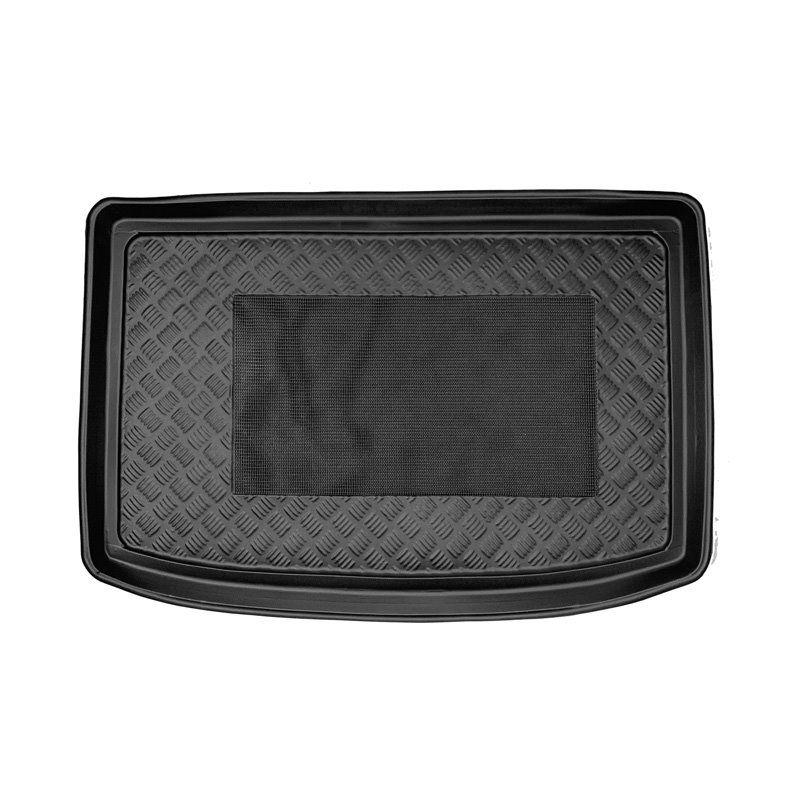 Bac de coffre 'anti-dérapant' sur mesure pour Kia Venga 2009- (plancher de chargement bas)