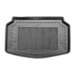 Bac de coffre 'anti-dérapant' sur mesure pour Mazda 2 (KB) Hybrid 2022- & Toyota Yaris IV (XP21) 2020- (Sol en bas)