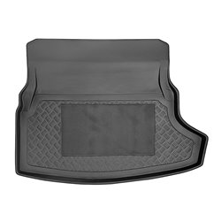 Bac de coffre 'anti-dérapant' sur mesure pour Mercedes Classe-C W205 Sedan 2013-2021