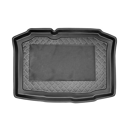 Bac de coffre 'anti-dérapant' sur mesure pour Seat Ibiza 6J 5-portes 2008-2017 Bac de coffre 'anti-dérapant' sur mesure pour Seat Ibiza 6J 5-portes 2008-2017