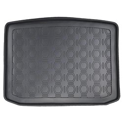 Bac de coffre 'Design' sur mesure pour Seat Ateca 2WD 2016- & Skoda Karoq 2WD 2017- (plancher de chargement élevé)