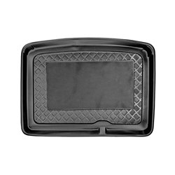 Bac de coffre 'anti-dérapant' sur mesure pour Skoda Fabia III HB 2014-2021