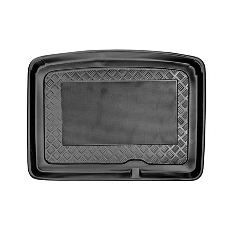 Bac de coffre 'anti-dérapant' sur mesure pour Skoda Fabia III HB 2014-2021 Bac de coffre 'anti-dérapant' sur mesure pour Skoda Fabia III HB 2014-2021