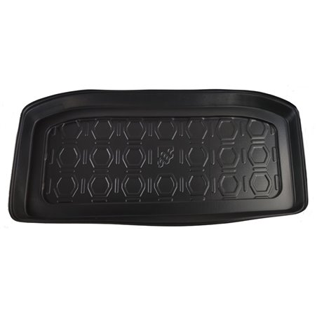Bac de coffre 'Design' sur mesure pour Volkswagen Up! / Skoda Citigo / Seat Mii 2012- incl. Electric (plancher de chargement éle Bac de coffre 'Design' sur mesure pour Volkswagen Up! / Skoda Citigo / Seat Mii 2012- incl. Electric (plancher de chargement éle