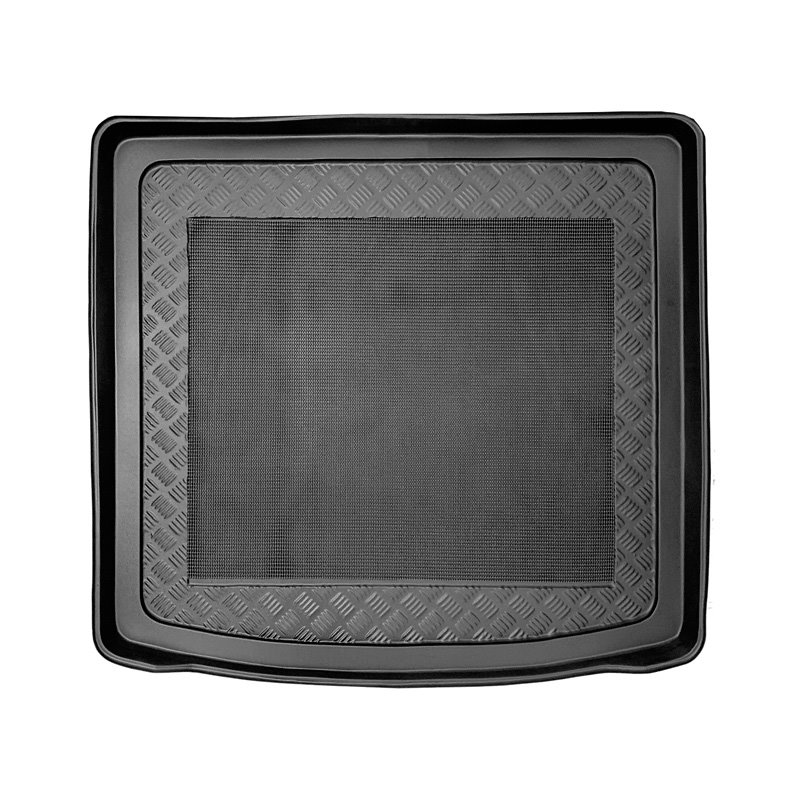 Bac de coffre 'anti-dérapant' sur mesure pour Volkswagen Touran (5-Personnes) 2015-