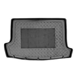 Bac de coffre 'anti-dérapant' sur mesure pour Volkswagen T-Roc 2017- (plancher de chargement élevé)