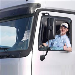 Déflecteurs latéraux sur mesure pour DAF XF106 2 portes 2013-