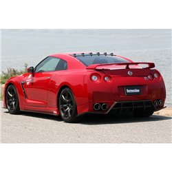 Chargespeed Jupe arrière + Diffuseur sur mesure pour Nissan GT-R R35 BottomLine (FRP Noir)
