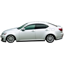 Chargespeed Jupes latérales sur mesure pour Lexus IS250 11/2005- 'BottomLine' (FRP)