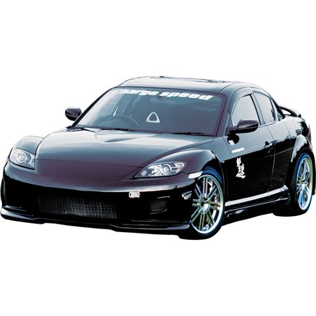 Chargespeed Pare-chocs avant sur mesure pour Mazda RX-8 SE3P (FRP)