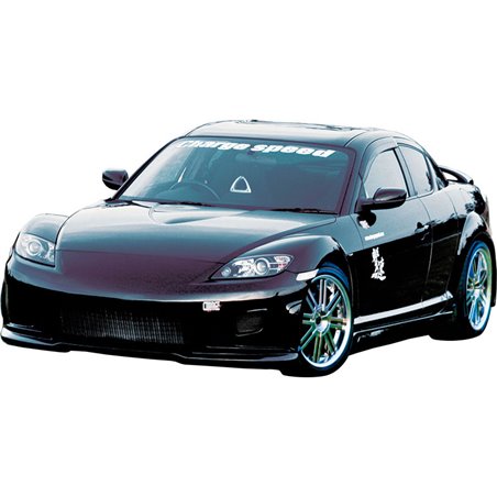 Chargespeed Jupes latérales sur mesure pour Mazda RX-8 SE3P (FRP)