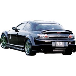 Chargespeed Pare-chocs arrière sur mesure pour Mazda RX-8 SE3P (FRP)