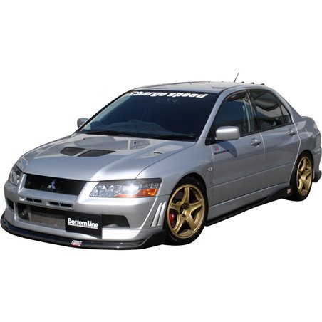 Chargespeed Spoiler Avant sur mesure pour Mitsubishi Lancer EVO 7 CT9A BottomLine (FRP)